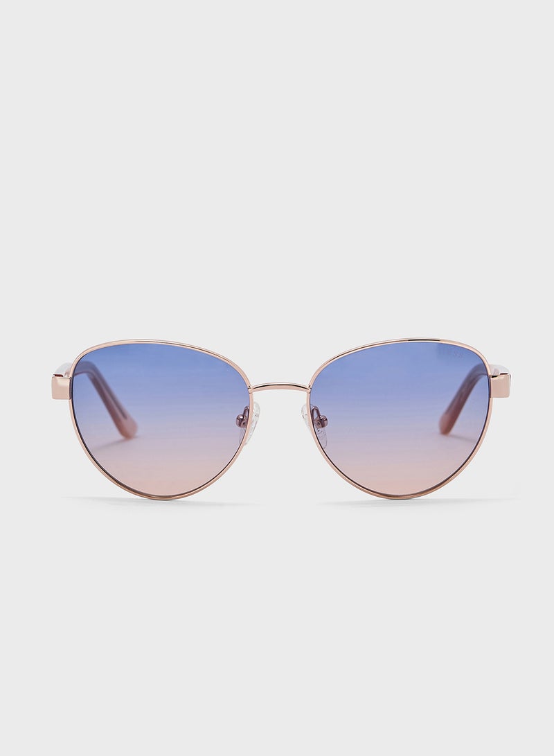 GUESS Uv-Protected Avitor Sunglasses - Image 2