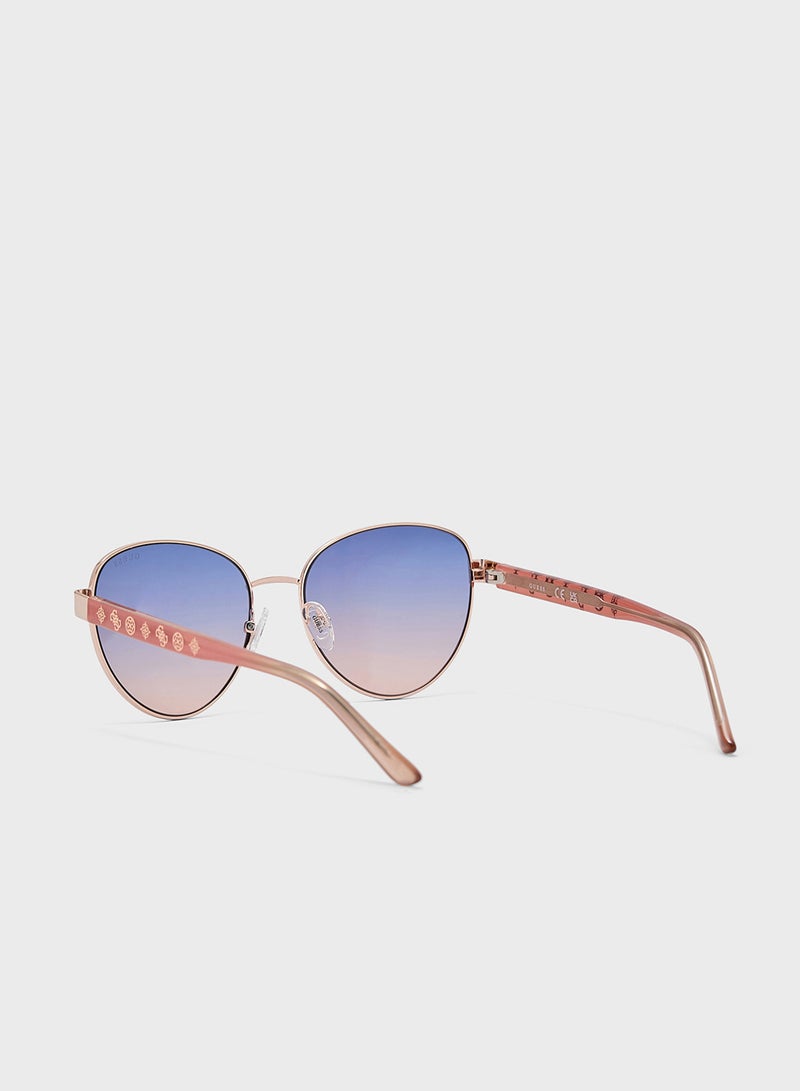 GUESS Uv-Protected Avitor Sunglasses - Image 3