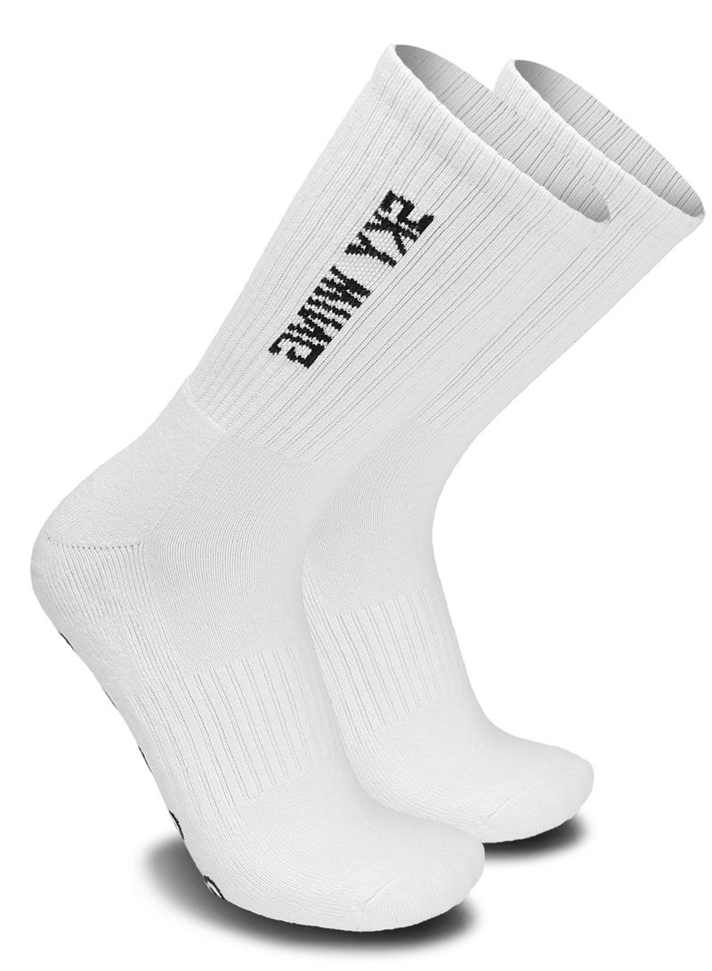 SKY WING Soccer Socks for Men & Women  Knee High Football & Softball Sports Wicking Non-Slip Athletic Long Socks 1/2/3/4 Pairs - Image 1