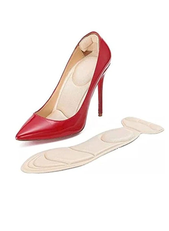 A pair of shoe insoles, memory foam inserts - to protect the foot from the pain of a new shoe, foot wounds and tennis for a long time, suitable for walking up to size 40, - Image 1