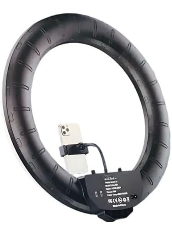RGB LED Ring Light – Adjustable Brightness & Color Temperature, Eye-Friendly, 360° Rotation, Anti-Slip Base, Remote Control - Image 3