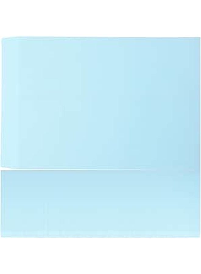 Thickened Self Seal Mailing Envelopes 15pcs Light Blue File Bags for Office School Document Storage - Image 1