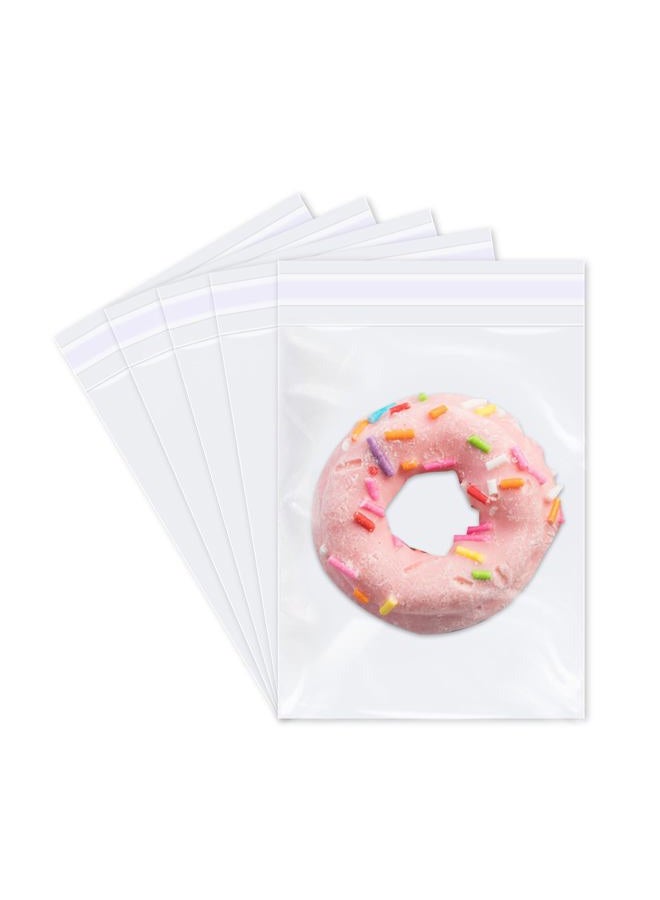 iMailer 200 Pcs -4" x 6" Clear Plastic Cellophane Bags-1.4 mils Thick Self Sealing Cello Bags for Bakery, Cookies, Photo,Prints, A1 Cards, Envelopes - Image 1