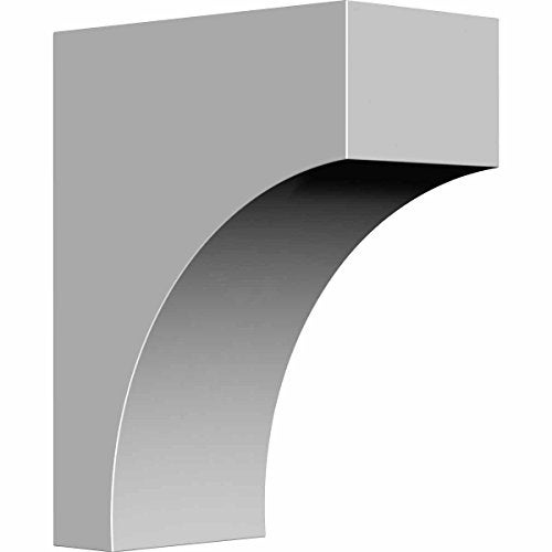 Ekena Millwork BKT03X05X07ST 3-Inch W x 5 1/2-Inch D x 7 1/4-Inch H Stockport Bracket - Image 1