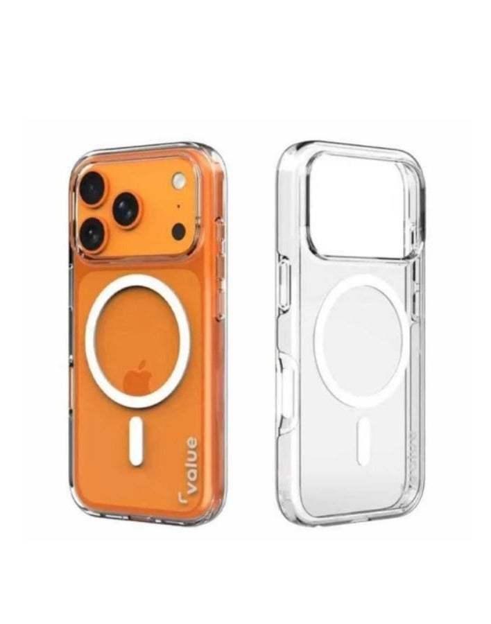 Value Magsafe Protection Case for iPhone 17 Pro Max - Clear - Image 1