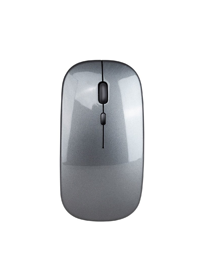 HXSJ M80 2.4 Ghz Wireless 1600Dpi Three Speed Adjustable Optical Mute Mouse Grey  - Image 1