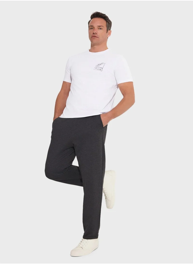 JUNE Printed Crew Neck T-Shirt
