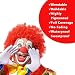 Wismee Clown White Black Red Face Body Paintï¼ŒClown Makeup Kitï¼ŒJoker Zombie Vampire Skeleton Halloween Makeup Kit for Adults Oil Based Face Painting Kit with Brushes & 1 Clown Nose - Image 3