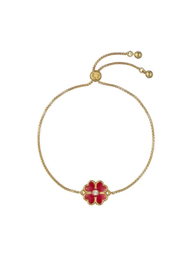 تيد بيكر Felicity Enamel Flower Adjustable Bracelet