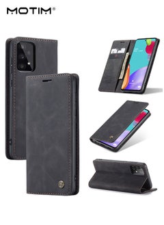Motim Samsung Galaxy A53 Wallet Case, Premium Leather Phone Case with Card Holder and Kickstand, Scratch Resistant Anti-Fall and Full Shockproof Protective Cover Magnetic Flip Cover  - Image 1