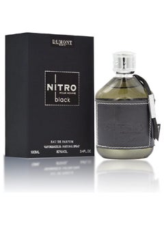 DUMONT PARIS Nitro Black - 3.4 Eau De Parfum - 3.4oz - Luxury Perfume for Men  - Image 1
