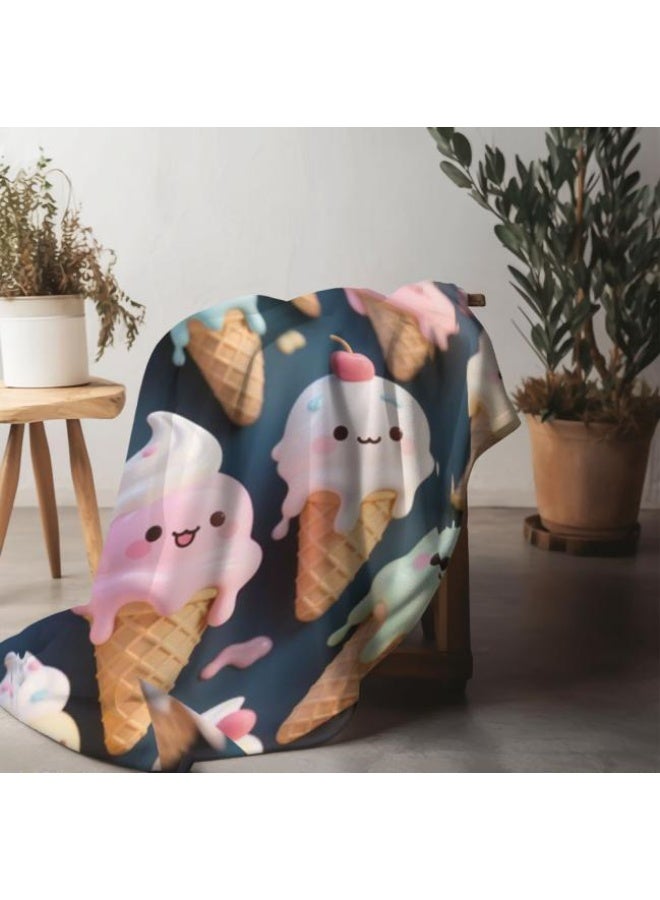 general Baby and children's cartoon flannel thin blanket (warm and comfortable, suitable for sleep, game use) 70cm*100cm - Image 3