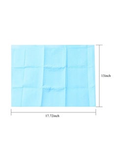 يلا جوي 100 حزمة منصات تغيير يمكن التخلص منها الطفل المتاح Underpads حفاضات للماء تغيير الوسادة تنفسي Underpads السرير حامي الجدول حصيرة ، 17.8 بوصة × 13 بوصة  - Image 3