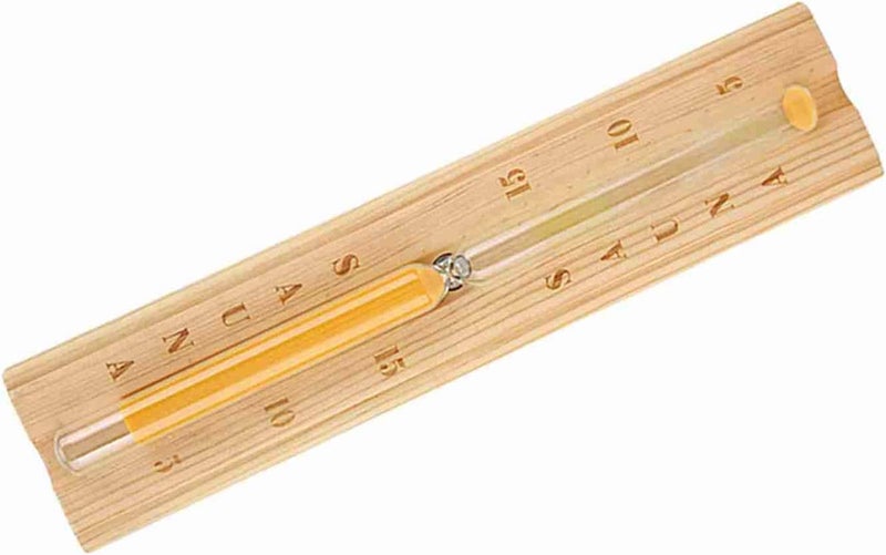 Zerodis Sauna Hourglass Sand Timer, 15 Minutes Countdown Clock, Wooden Timer - Image 2