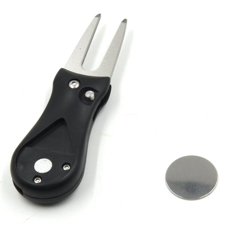 Golfoy Basics Foldable Divot Repair Tool (Black) - Image 5