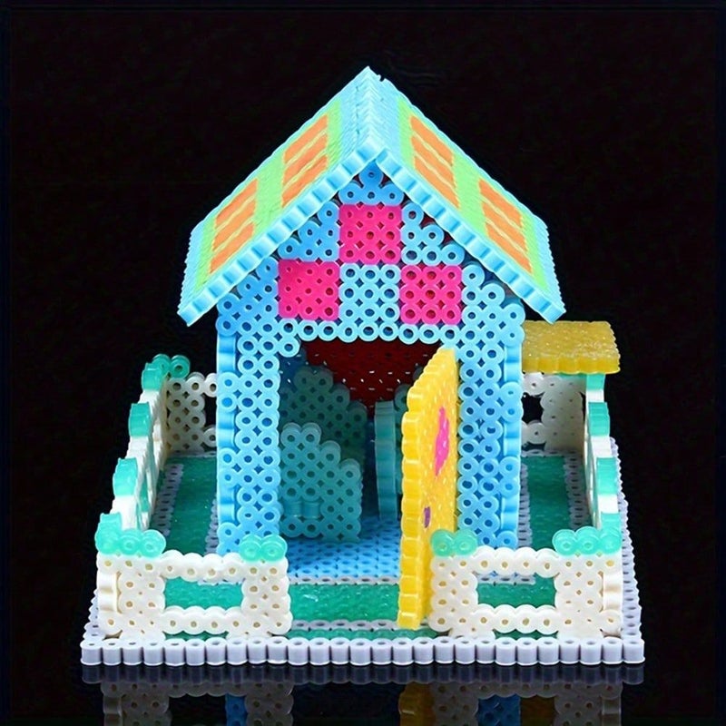 5000 Pieces 2.6mm Fusible Beads for DIY Iron On 3D Puzzles Pixel Art - Image 5