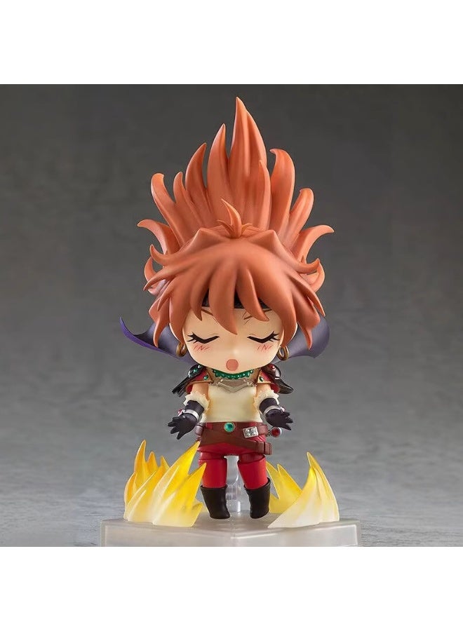 general Slayers Lina Inverse Movable Replacement Face Doll Model Decoration Desktop Decoration Toy Gift for Family and Friends - Image 2