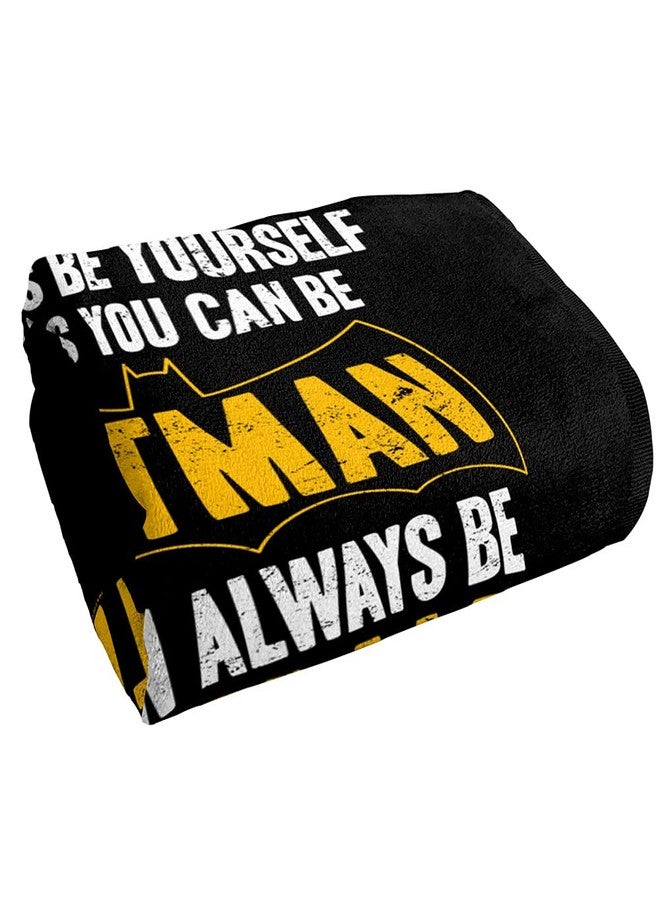 LOGOVISION Batman Be Batman Officially Licensed Beach Towel 30" X 60" - Image 3