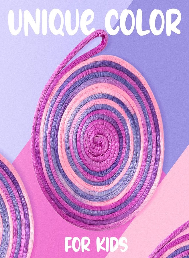 Cikyner Cat’s Cradle String, 8 Pcs Finger String Game 2m Long 2mm Diameter Cats Cradle with Instructions Polyester Purple String Toy Supplies Ideal for Gifts for Girls and Boys on Birthday Easter - Image 3