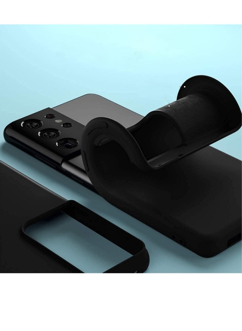 ELTRAZONE Silicone Protective Case Cover designed for Samsung Galaxy S21 Ultra Soft Liquid Rubber Gel Matte Finish - Image 2