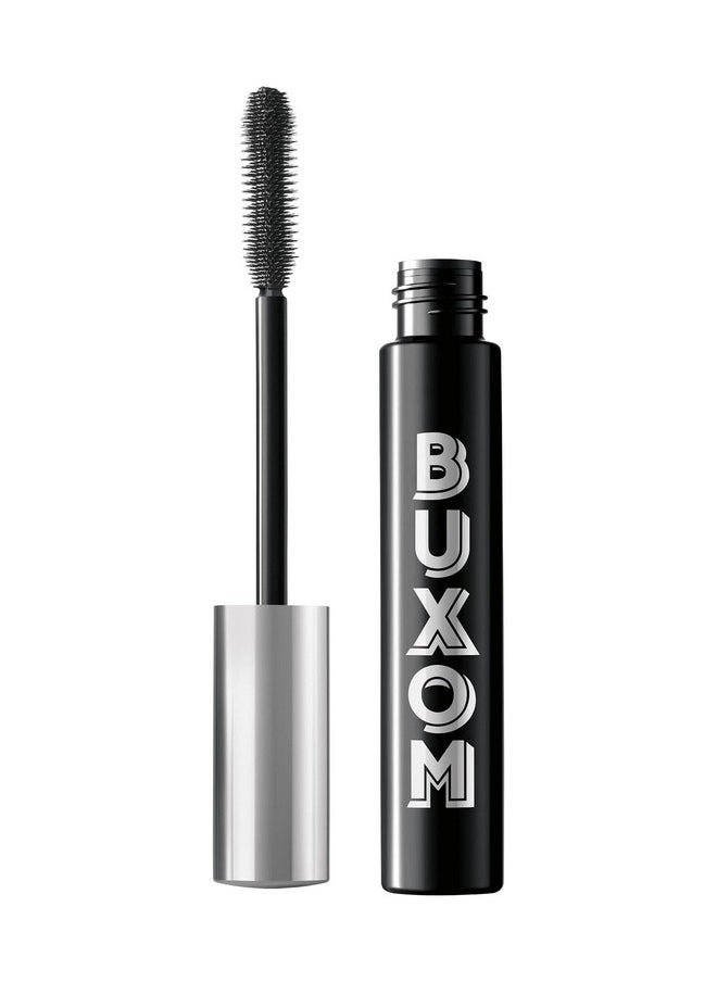 بوكسوم ماسكارا BUXOM Lash Volumizing لتكثيف الرموش حتى 3 مرات أكثر، ماسكارا مكثفة ومطولة لرفع الرموش، خالية من القسوة، لون أسود  - Image 1