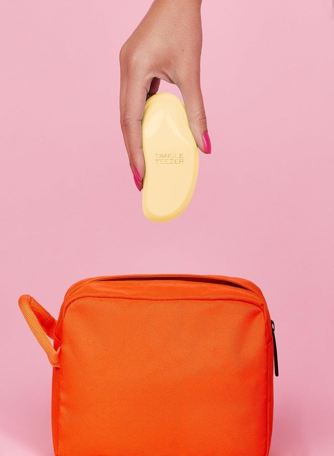 Tangle Teezer Original Detangler Mini Hair Brush, Buttercup Yellow - Image 5
