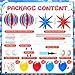LaRandom 2 Sets Carnival Balloon Column Stand Kit Circus Theme Birthday Party Supplies Including Red Blue Yellow Balloon Garland Arch Kit for Birthday Carnival Theme Decorations - Image 4
