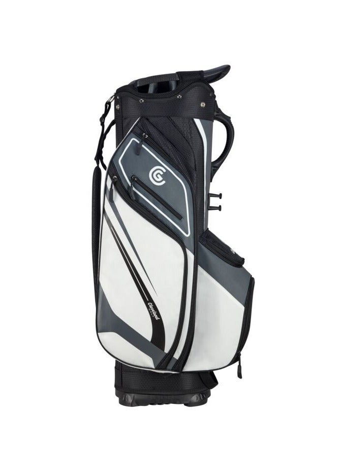 Cleveland Golf CG FRIDAY CART BAG CHAR/WHT/BLK - Image 1