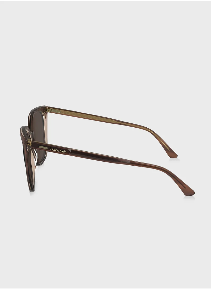 CALVIN KLEIN Modified Rectangle Sunglasses