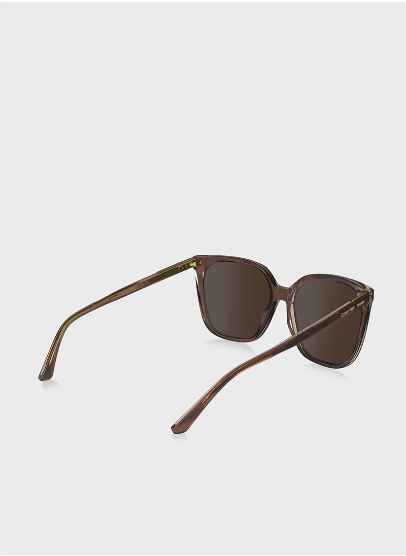 CALVIN KLEIN Modified Rectangle Sunglasses