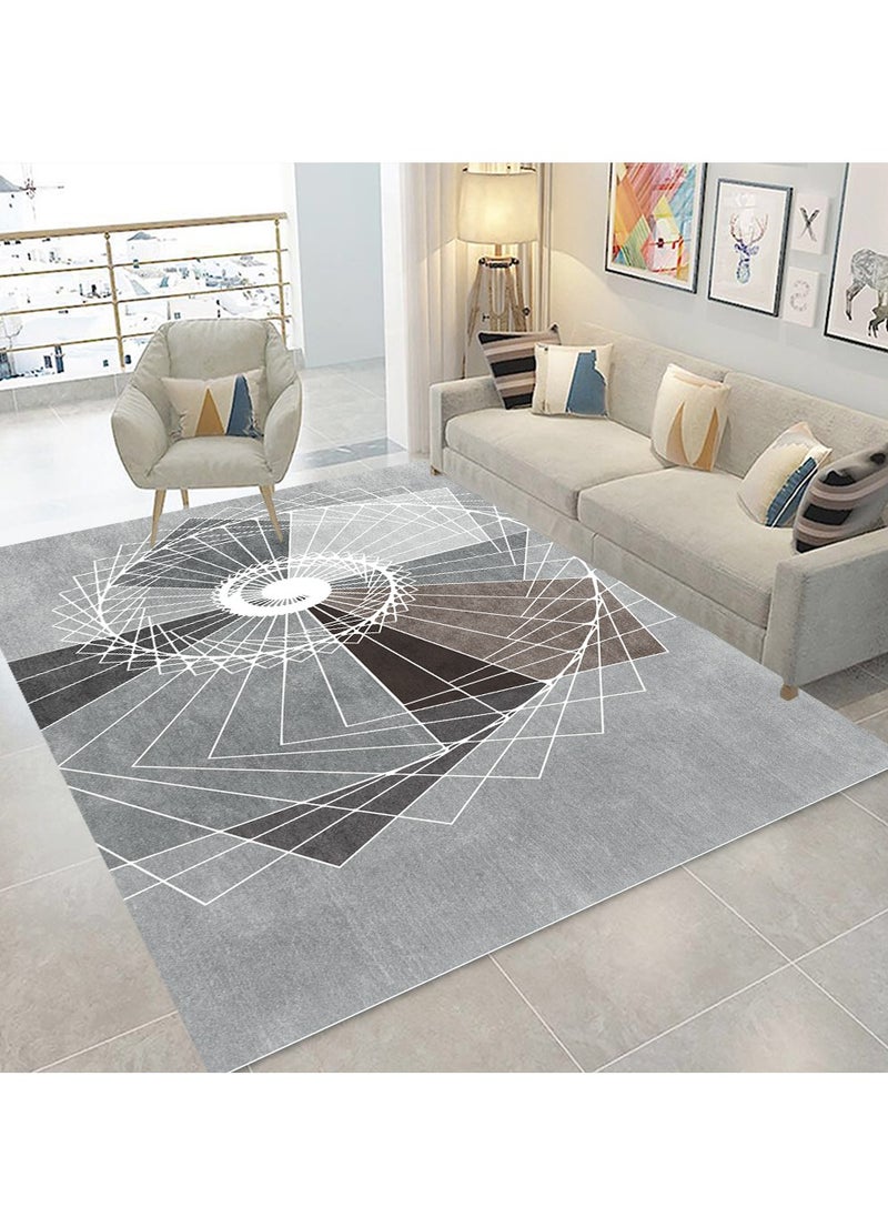 Sharpdo - Rectangular Soft Touch Carpet Multicolour 200 x 300CM - Image 1