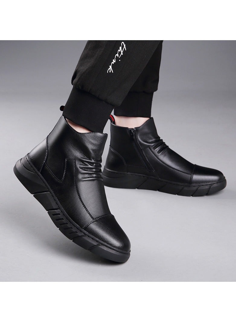 KUYING New Fashion Men's Martin Boots - Image 4