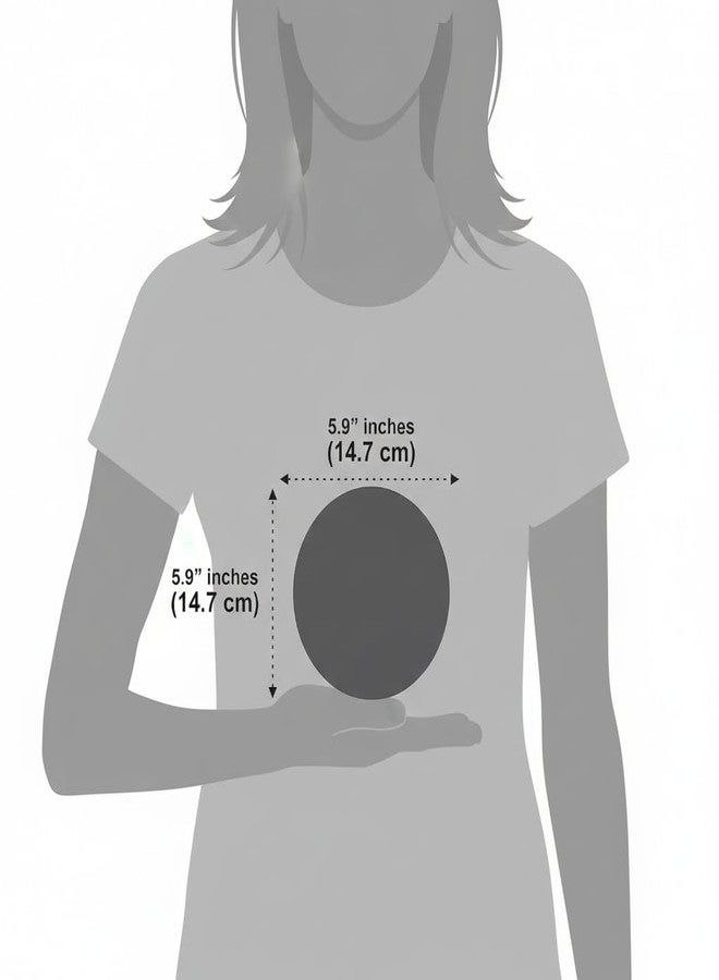 لافتة باب دائرية سوداء وذهبية فاخرة من BerryBox مقاس 6 بوصات ذاتية اللصق، قابلة للسحب والدفع، مناسبة للمتاجر والمقاهي والمستشفيات والمدارس والمكاتب والفنادق والمطاعم (مجموعة من قطعتين) - Image 2