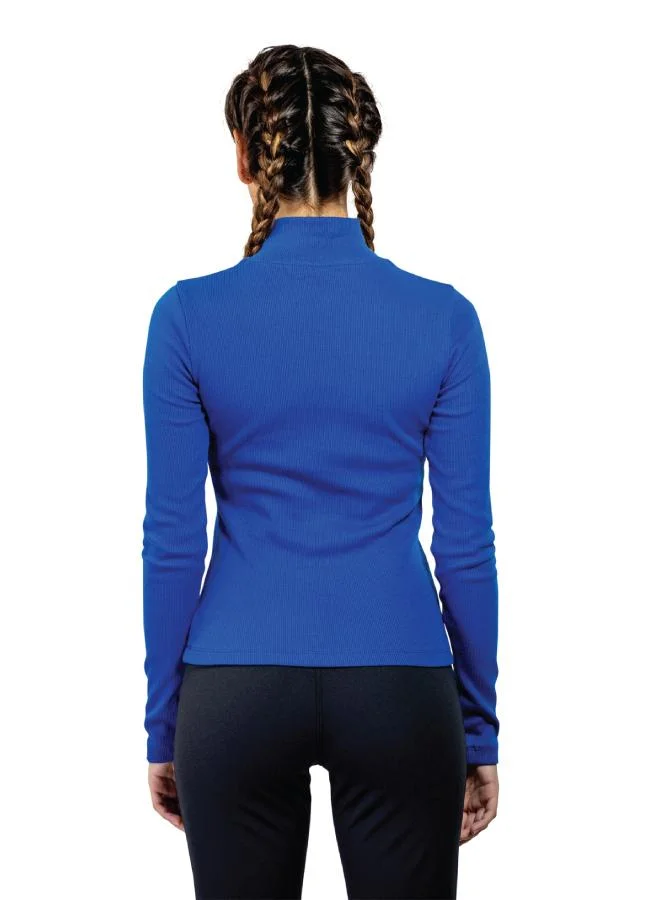 زيسي Women's Ribbed Turtle Neck Top