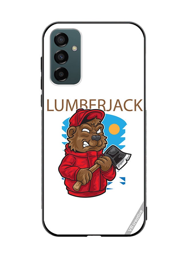 VR CREATIVE Protective Case Cover For Samsung Galaxy M23 Lumber Jack Design Multicolour - Image 1