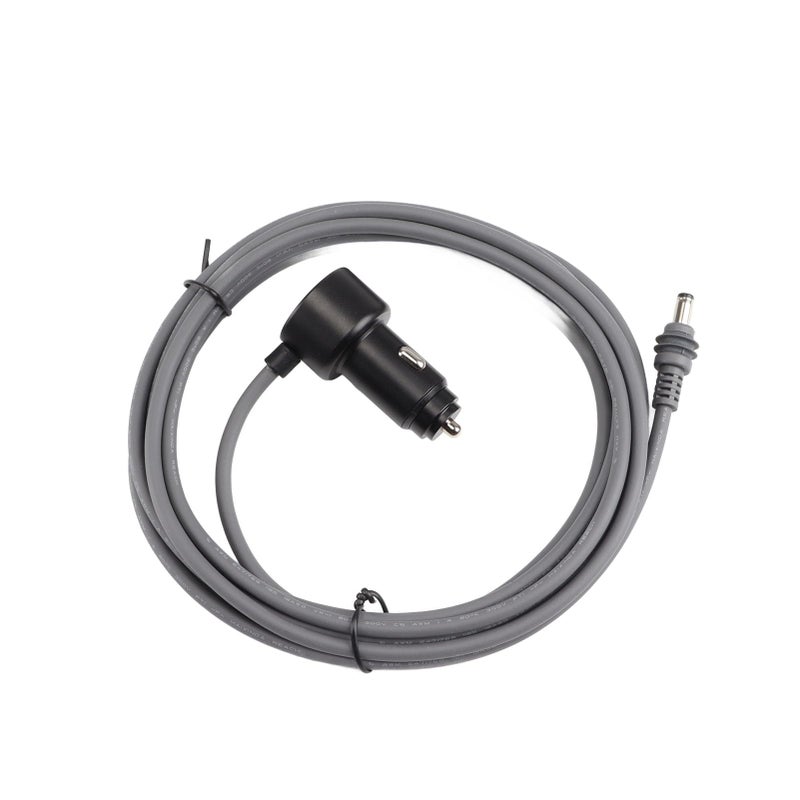 10 Feet Aluminum Alloy USB C Power Cord with LED Voltmeter 12V to 48V Cigarette Lighter Cable - Image 3