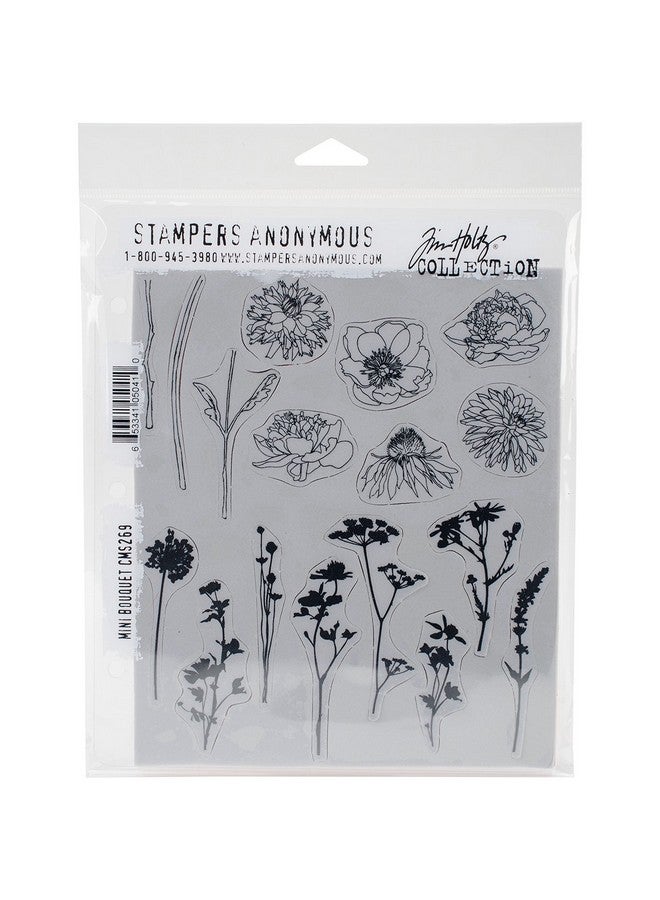 تامبريس أنونمس مجموعة طوابع بوكيه صغيرة 24.6 × 18.9 × 0.5 سم متعددة الألوان - Image 1