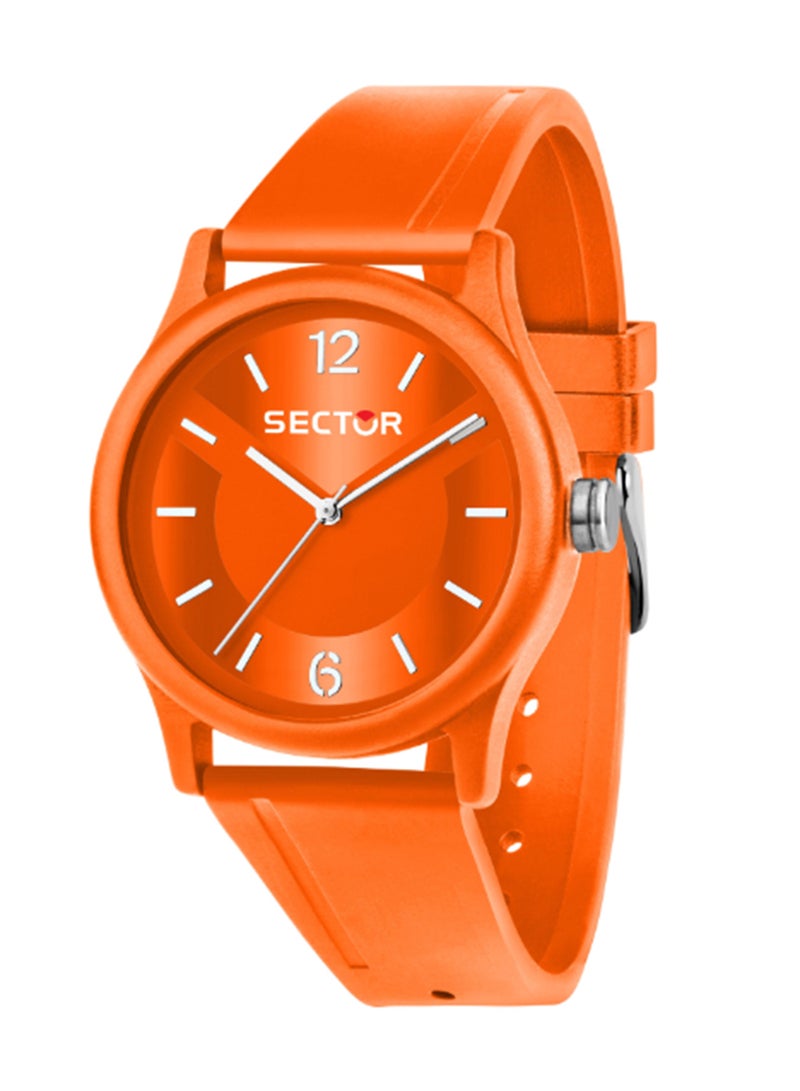 Sector Men's 41MM Orange Dial Orange Silicone Watch - R3251203005 - Image 1