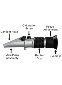 Brix Refractometer 0~90%, Handheld Sugar Refractometer, High Accurate Brix Measurement Meter with ATC for Fruit, Beverages&Juice, Honey, Maple Syrup, Molasses and Other Sugary Drink - pzsku/Z9083698B6FFBCF076AA7Z/45/_/1724043480/8a412710-b713-4278-9b97-35ad9c8eff97