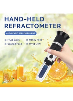 Brix Refractometer 0~90%, Handheld Sugar Refractometer, High Accurate Brix Measurement Meter with ATC for Fruit, Beverages&Juice, Honey, Maple Syrup, Molasses and Other Sugary Drink - pzsku/Z9083698B6FFBCF076AA7Z/45/_/1724043564/0de774e3-3f77-46e7-8fcd-dbddfd31c9c9