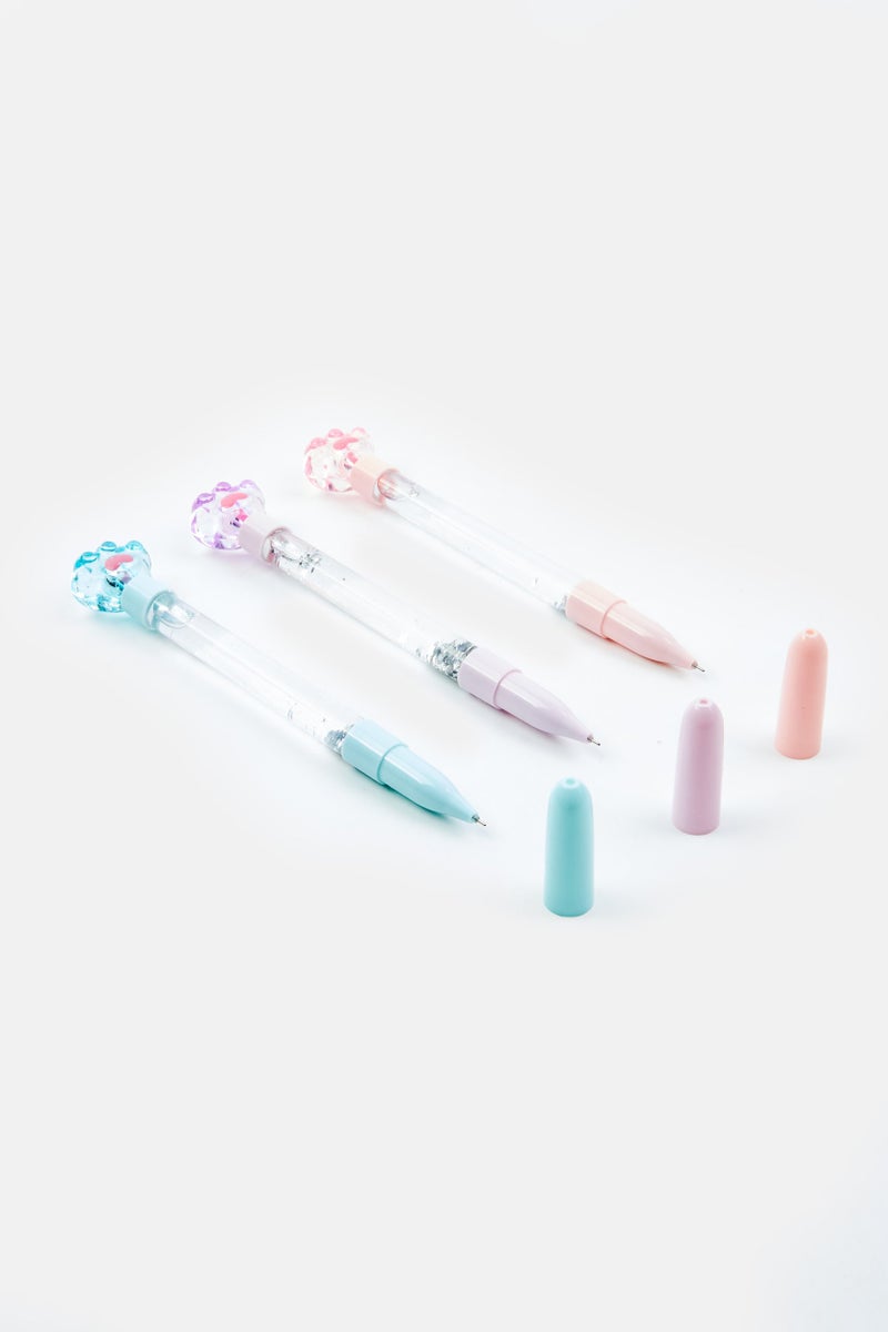 VOTUM 3 Piece Holographic Pens Set, Pink  - Image 3