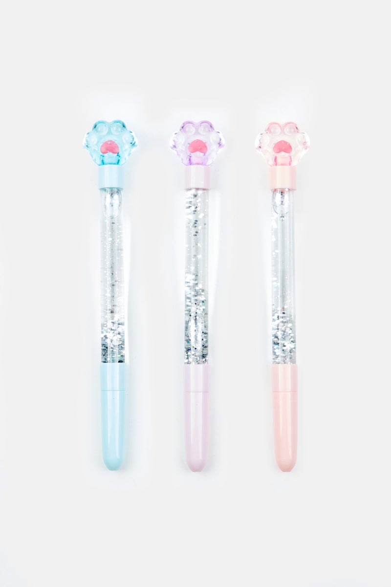 VOTUM 3 Piece Holographic Pens Set, Pink  - Image 2