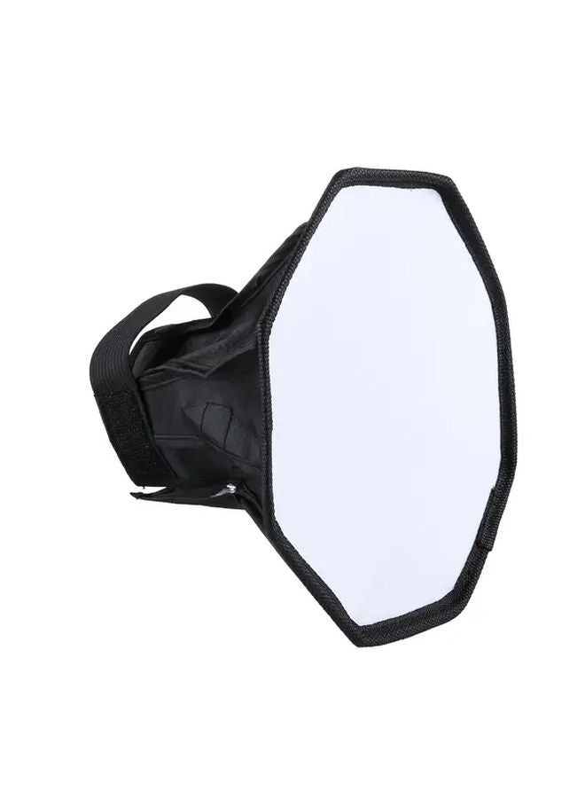 PULUZ 20cm Octagonal Soft Flash Diffuser Adjustable Brightness Color Temperature For Photography - Image 1