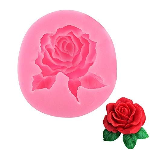 Fdit Rose Shape Silicone for Cake Fondant Chocolate Decorating Tool Baking Accessory - Image 2