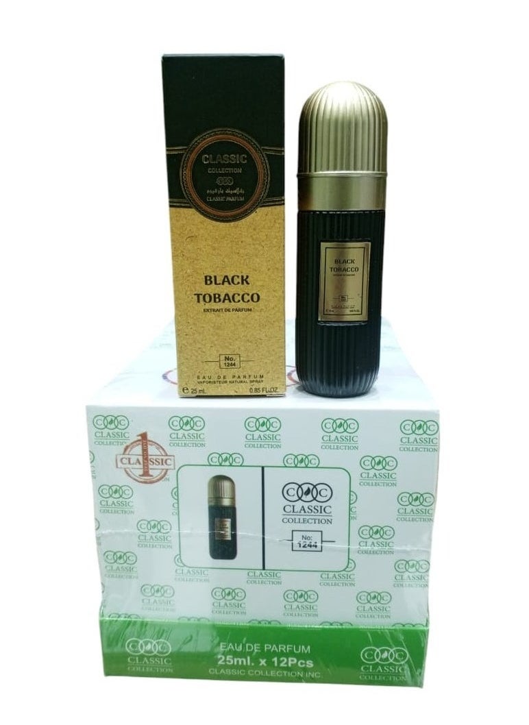 CLASSIC COLLECTION - Classic Collection Black Tobacco 25 ml 12 pieces - Image 1