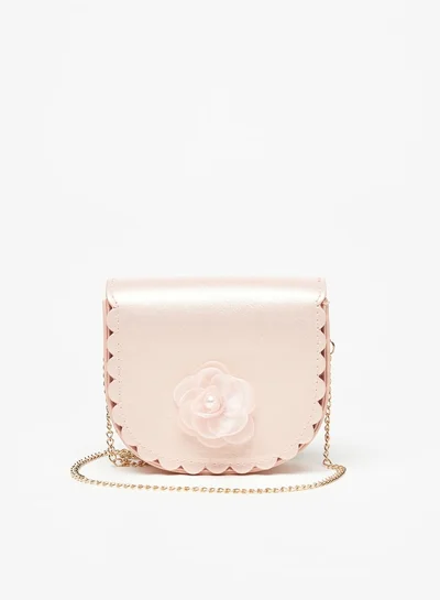 Flora Bella By Shoexpress Floral Embellished Crossbody Bag