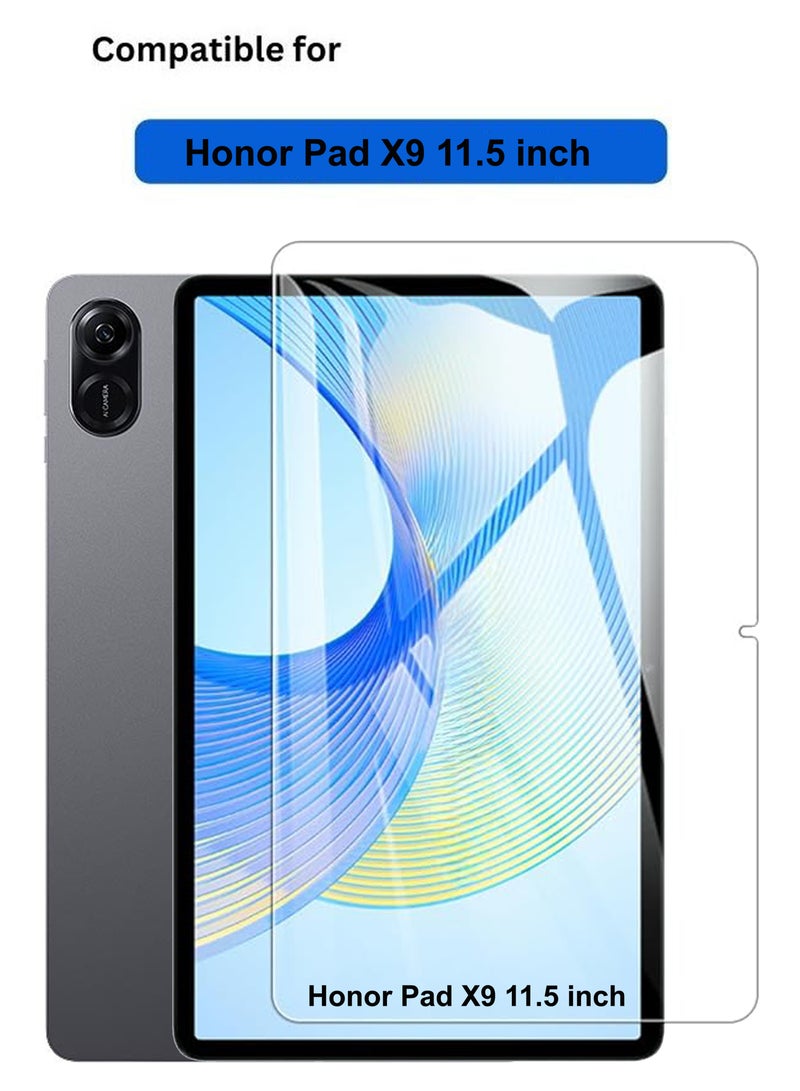 Honor Pad X9 11.5 inches - Tempered Glass Screen Protector - Premium HD Delicate Touch , Higher Transparency , Easy to Install ,Anti-scratch and Bubble-free Screen Protector - Clear - Image 1