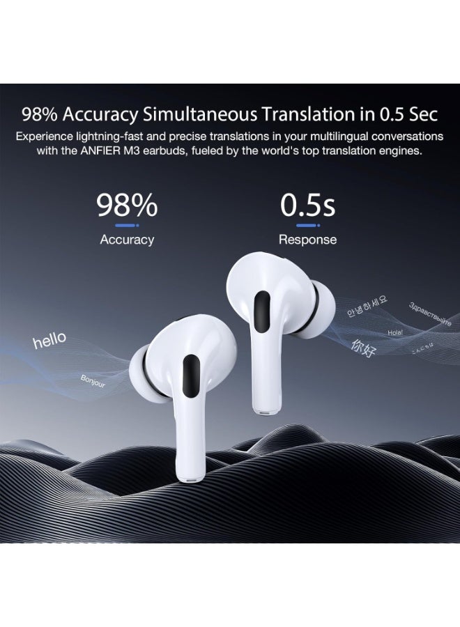 Zoom Plus Bluetooth Earbuds 5.4 Wireless LCD Touchable Screen Headphones Earphone Headset - Image 3