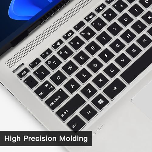 CaseBuy Keyboard Cover for HP Pavilion x360 14" /HP 14 Laptop 14-dq 14-fq 14-bf 14-cm/cf 14-df/dk/ds 14m-ba/cd 14m-dh 14-dq0040nr 14-dq0052dx/dq5009nr/dq0760dx/dq0762dx 14-fq1025nr/fq0033dx(Not Fit 14m-dw/dy) - Image 4