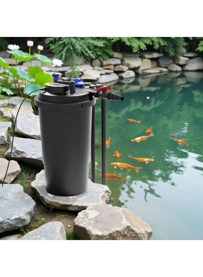 سان سان فلتر مياه الضغط Sunsun CPF-15000 UVC 18W حتى 30000l - Image 2
